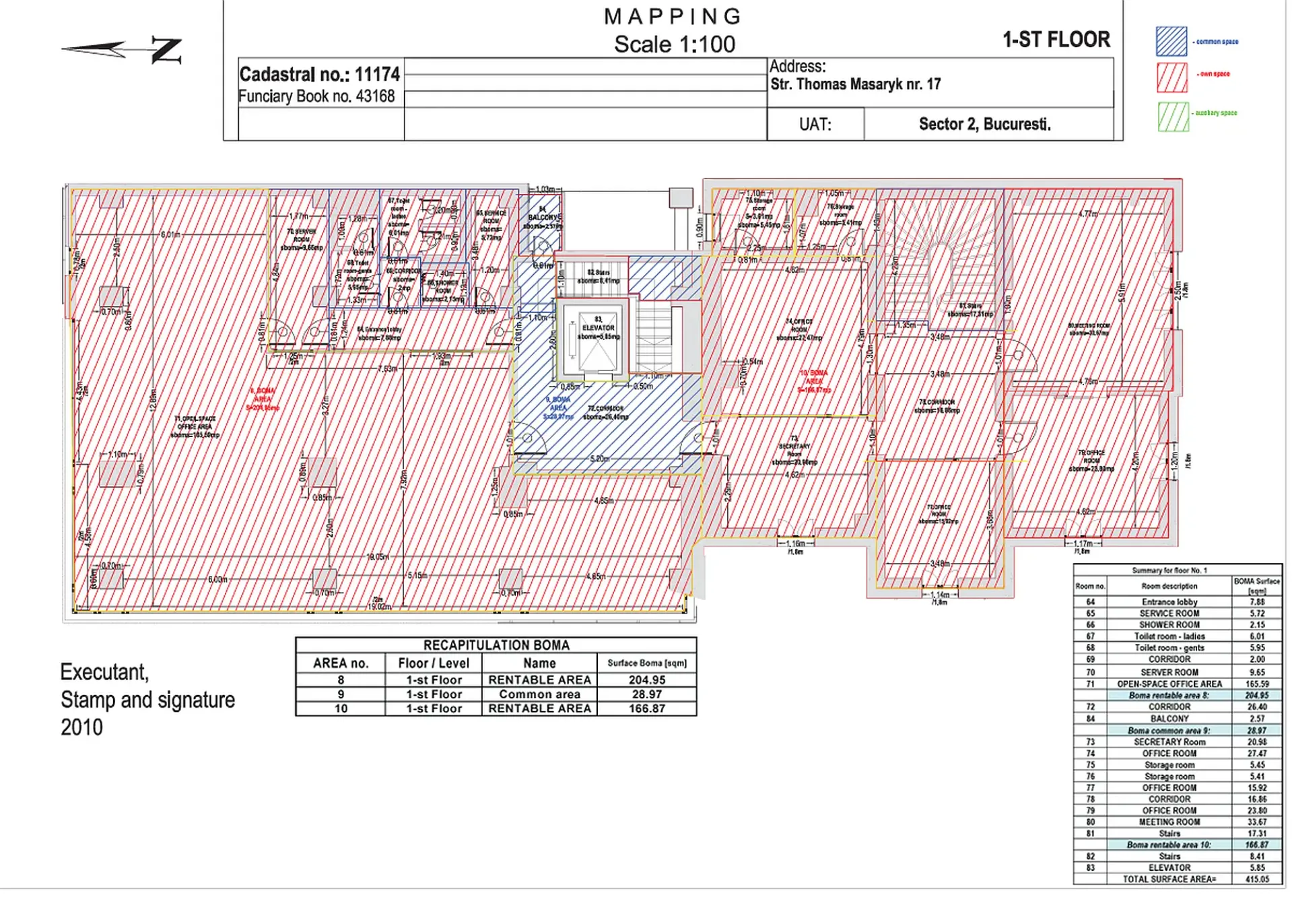 Casa Daneza - plan etaj curent vanzare.webp