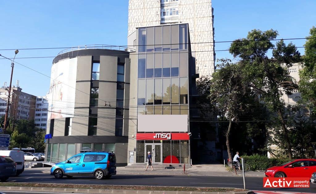 Cladire Panoramic spatii de birouri Timisoara central poza frontala
